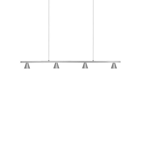 Dune Brushed Nickel Pendant by Kuzco