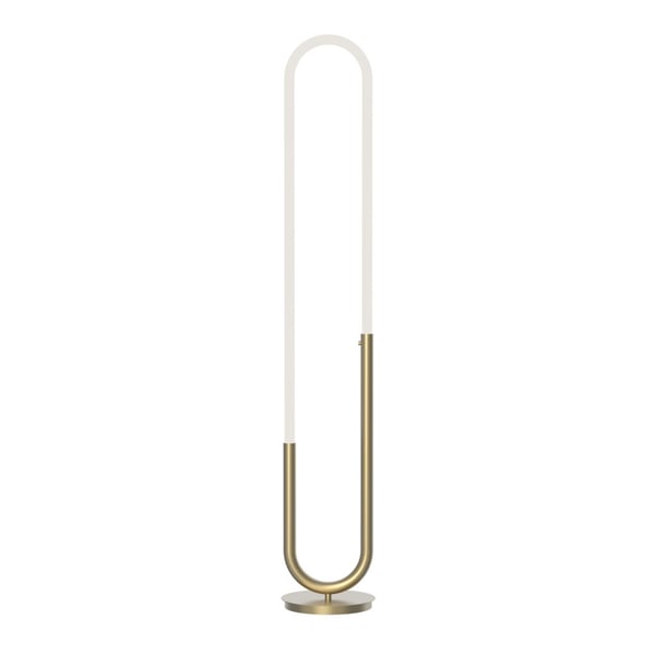 Huron Natural Brass Lamp by Kuzco
