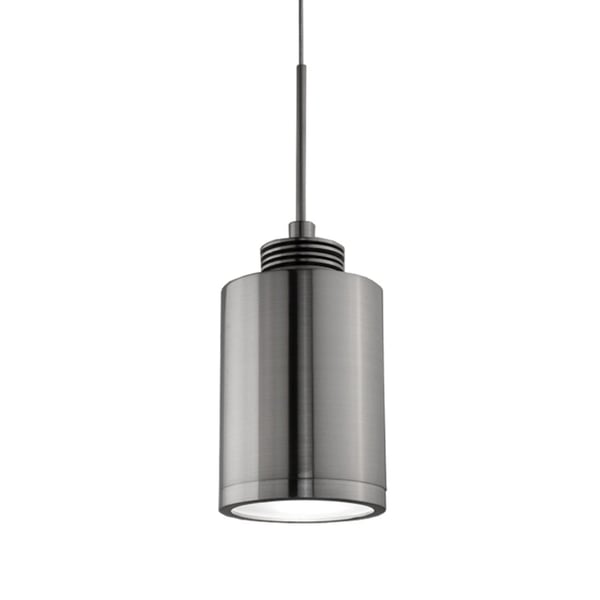 Ithaca Brushed Nickel Pendant by Kuzco