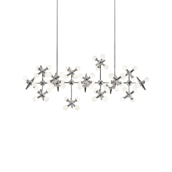 Chrome Chandelier by Kuzco