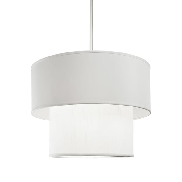 Maud Brushed Nickel Pendant by Kuzco