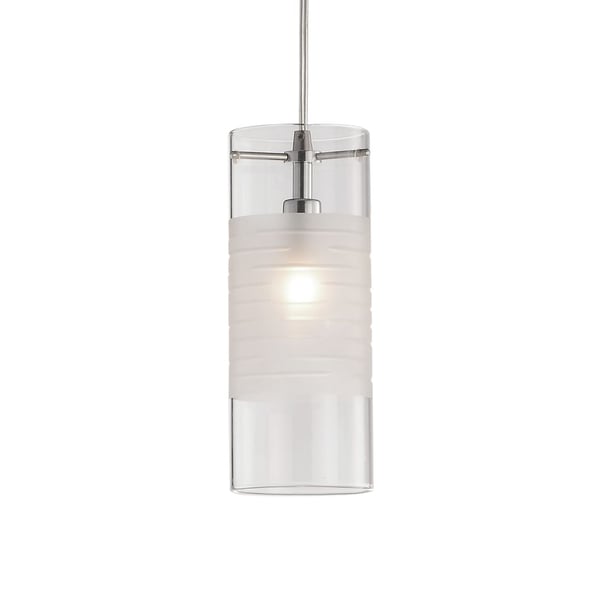 Mumford Brushed Nickel Pendant by Kuzco