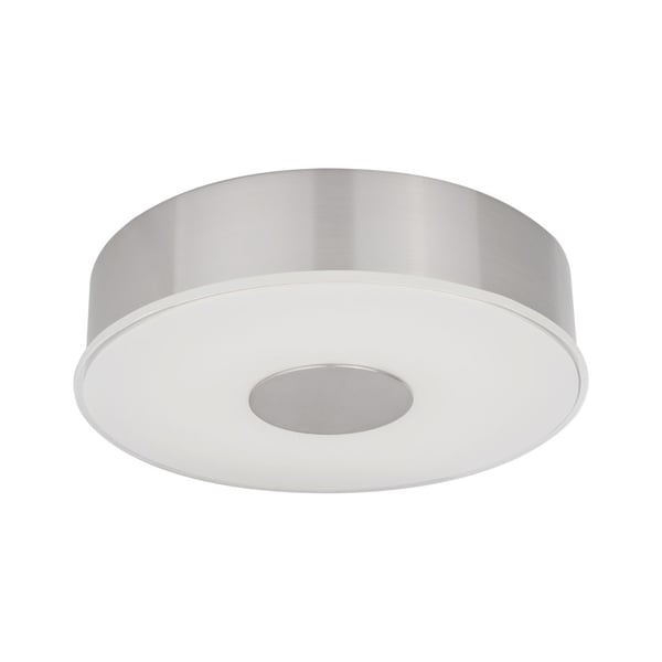 Parker Brushed Nickel Flush Mount by Kuzco