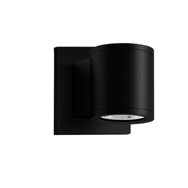 Runyon Black Sconce by Kuzco