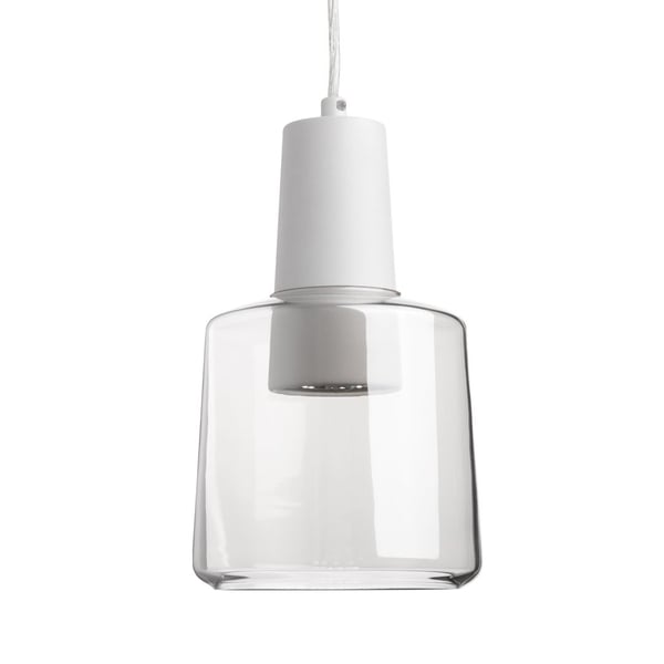 Samson White Pendant by Kuzco