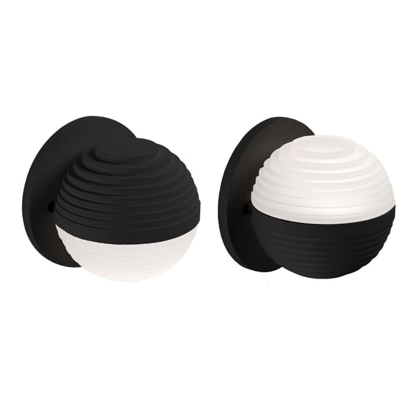 Supernova Black Sconce by Kuzco