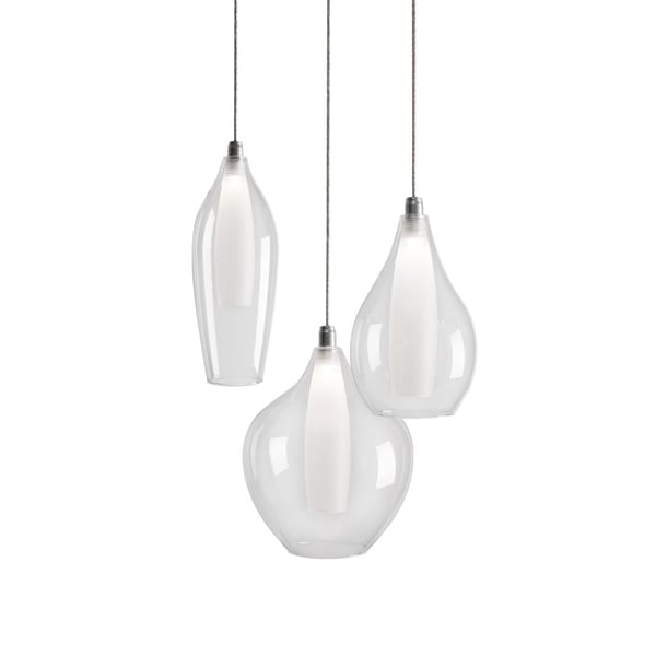 Victoria Chrome Pendant by Kuzco