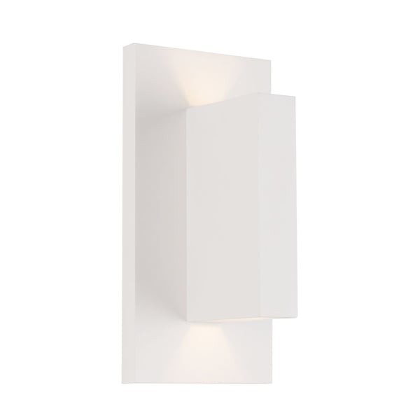 Vista White Sconce by Kuzco