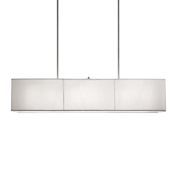 Worshire Brushed Nickel Pendant by Kuzco