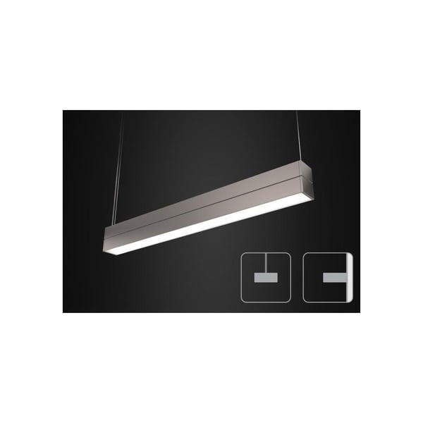 A Light D2 Accolade Indirect Direct Suspended LED Fluorescent Fixture
