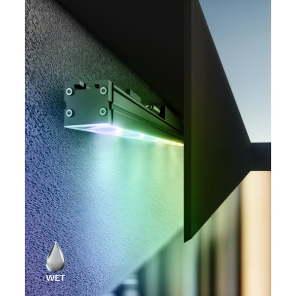 Rgbw wall washer outlet