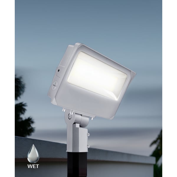 Wattage/CCT Selectable Slipfitter LED Flood Light