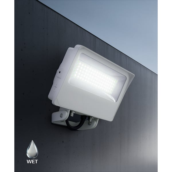 Wattage/CCT Selectable Trunnion Mount LED Flood Light