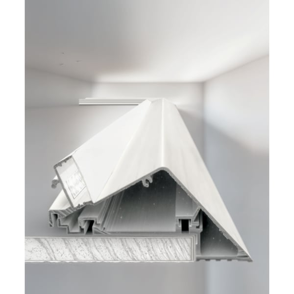 Surface-Mounted Linear Knife Edge Cove LED Light