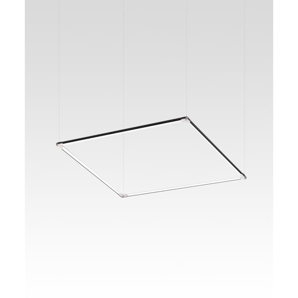 1-Inch Rotatable Square Suspended Linear Tube Light System