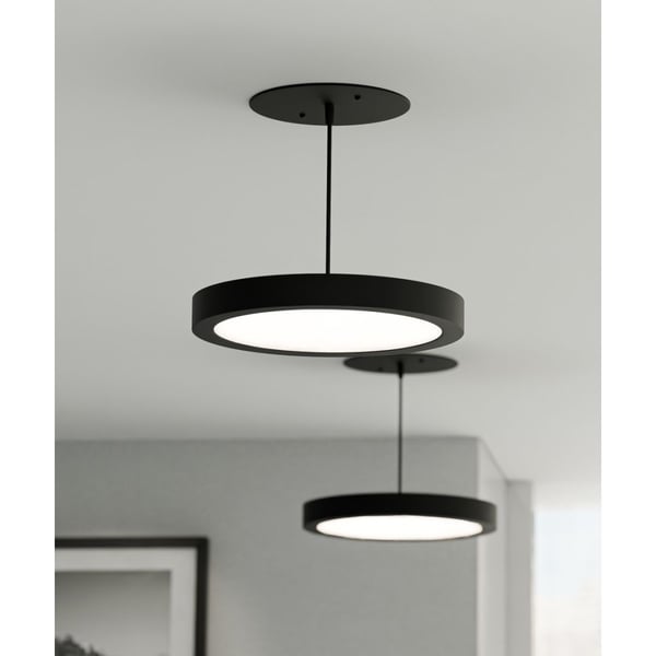 7-Inch Architectural LED Disk Pendant Light 7-Inch Architectural LED Disk Pendant Light
