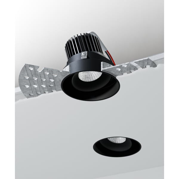 4-Inch Trimless Round Recessed Adjustable LED Light