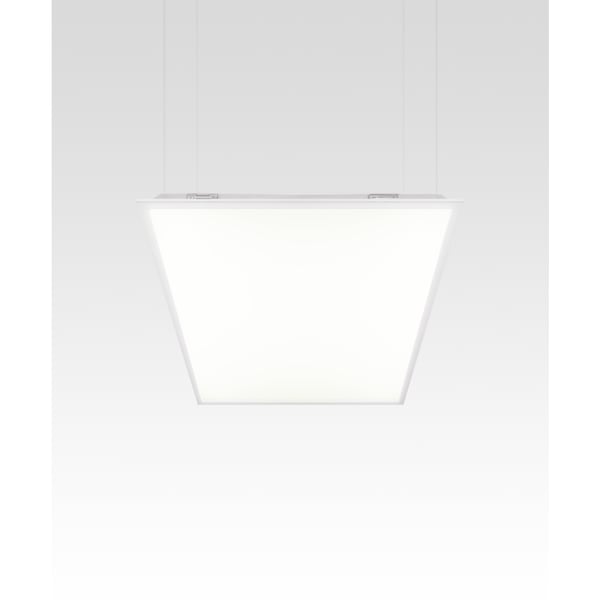 Low-Profile Suspended Flat Panel LED Light