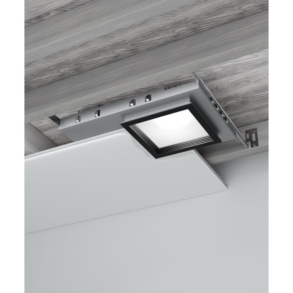 6-Inch Square IC-Rated Super Shallow LED Recessed Light