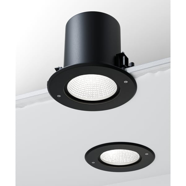 4-Inch Round Vandal-Resistant Exterior LED Can Light