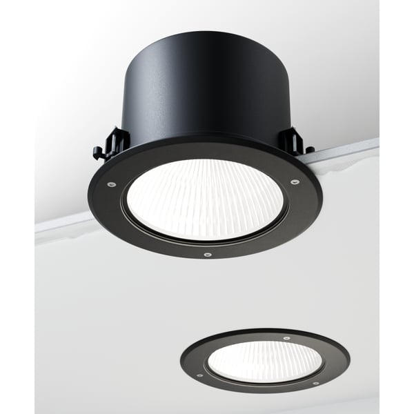 6-Inch Round Vandal-Resistant Exterior LED Can Light