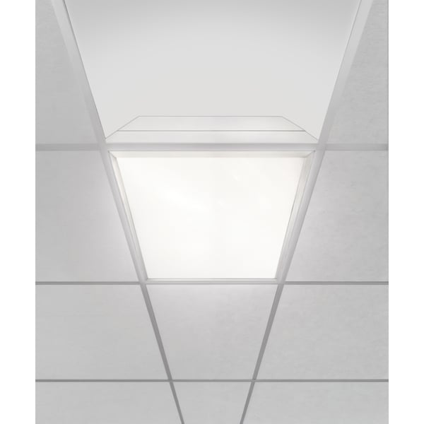 Low-Profile LED Troffer Light