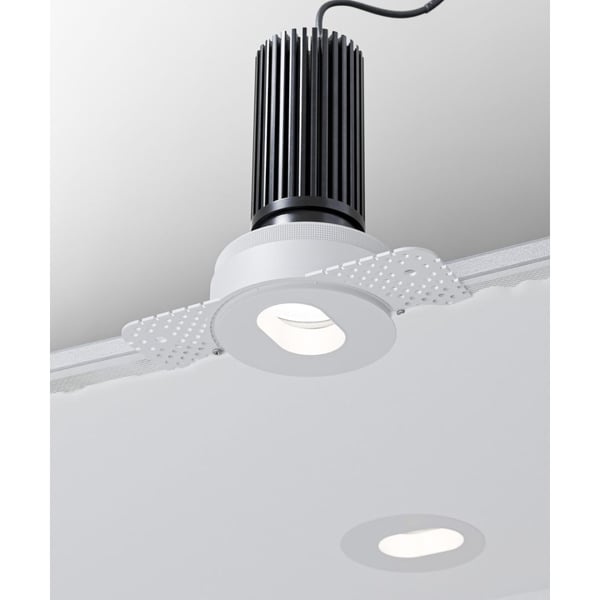 3-Inch LED Recessed Adjustable Downlight Pinhole Oval Trimless