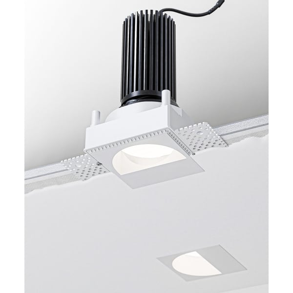 3-Inch LED Recessed Adjustable Downlight Square Wall Wash Trimless