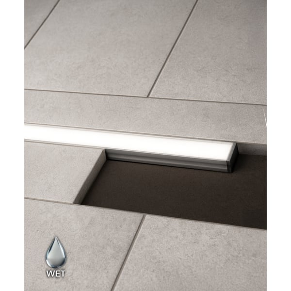 Drive Over In-Ground Driveway Recessed LED 1-Inch Wide Strip Light