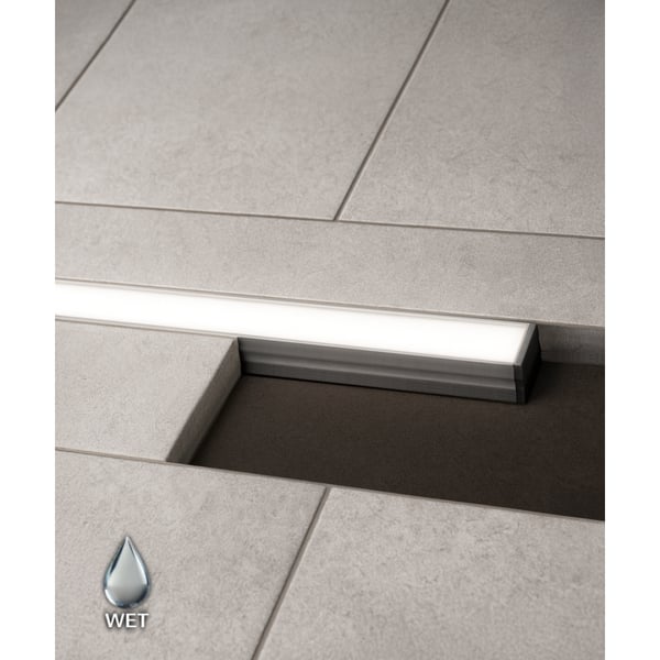 Drive Over In-Ground Driveway Recessed LED 1-Inch Wide Strip Light