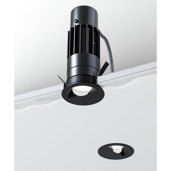 2-Inch Round Recessed Wall Wash Micro LED Light