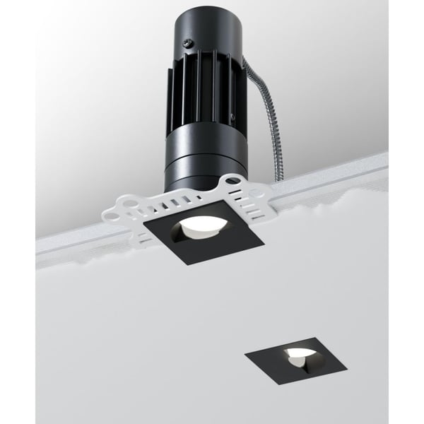 1.5-Inch Trimless Square Recessed Wall Wash Micro LED Light