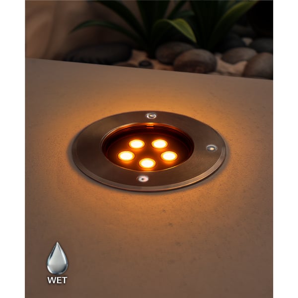 6-inch Turtle-Friendly In-Ground LED Well Light