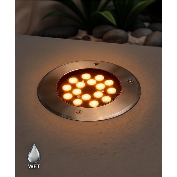 8-inch Turtle-Friendly In-Ground LED Well Light
