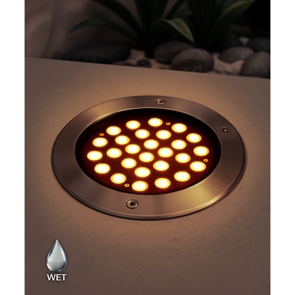 9-inch Turtle-Friendly In-Ground LED Well Light