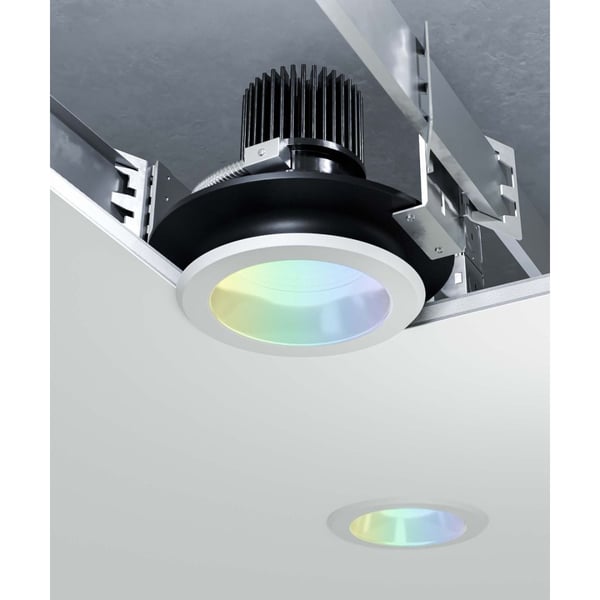 4-inch DMX/RDM RGBW Color-Changing LED Recessed Downlight