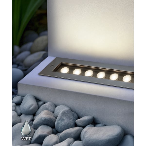 Alcon 14140 LED In-Ground Wall Wash Linear Flood Light
