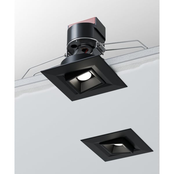 1-Inch Recessed Multiples Mini Square Adjustable LED Outdoor Light