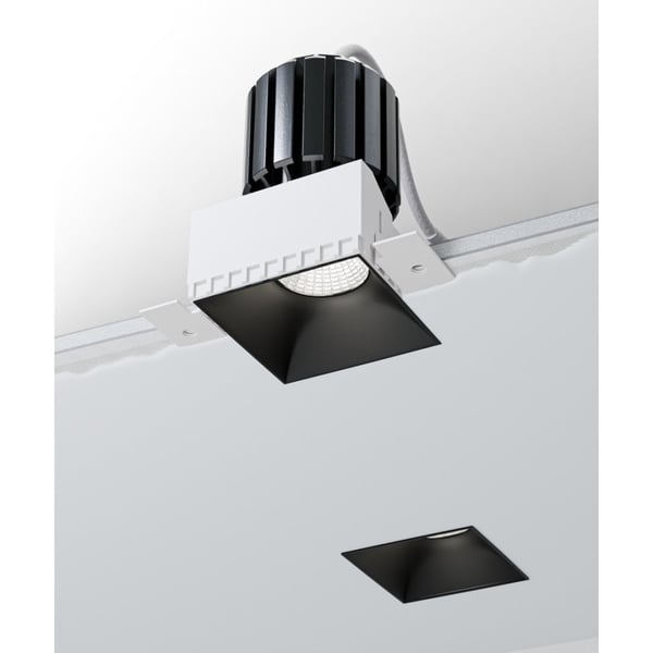 3-Inch CCT Selectable Square Trimless Recessed LED Light