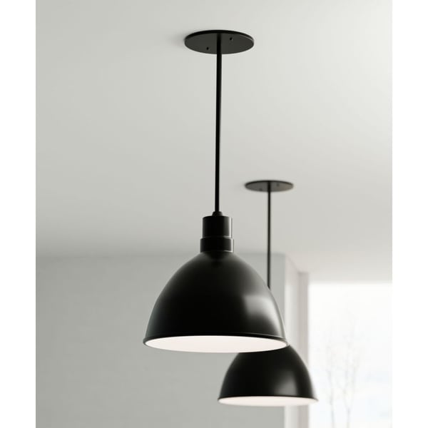 10-Inch Low Bay RLM Industrial LED Dome Pendant Light