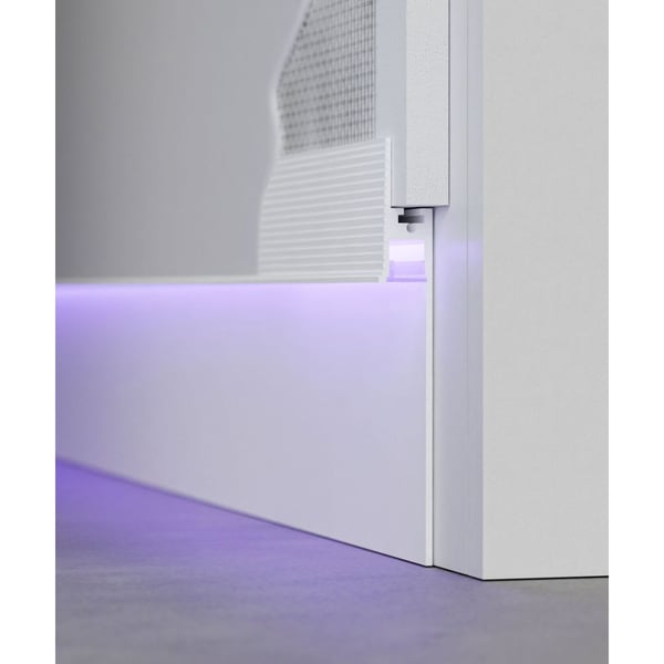 Straight Toe-Kick RGBW Color-Changing LED Baseboard Light Strip
