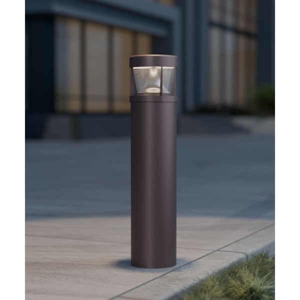 8-Inch Flat-Top Ridge LED Bollard