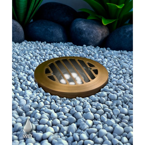 Alcon 9015 Low-Voltage 6-Inch In-Ground LED Well Light