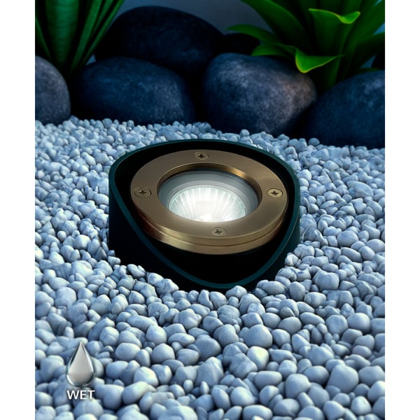 Alcon 9023 Low-Voltage 6-Inch Adjustable In-Ground LED Well Light