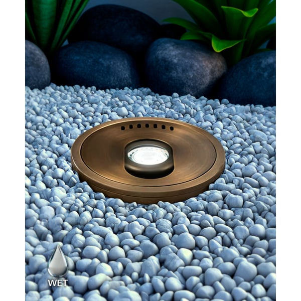 Alcon 9030 Low-Voltage 6-Inch Adjustable In-Ground LED Well Light