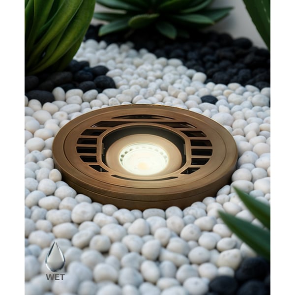 Alcon 9031 Low-Voltage 6-Inch Adjustable In-Ground LED Well Light