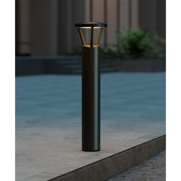 40-Inch Tri-Arm Commercial LED Bollard Light