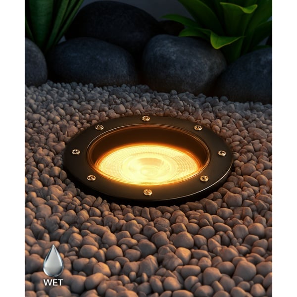 8-Inch Turtle Friendly In-Ground LED Well Light