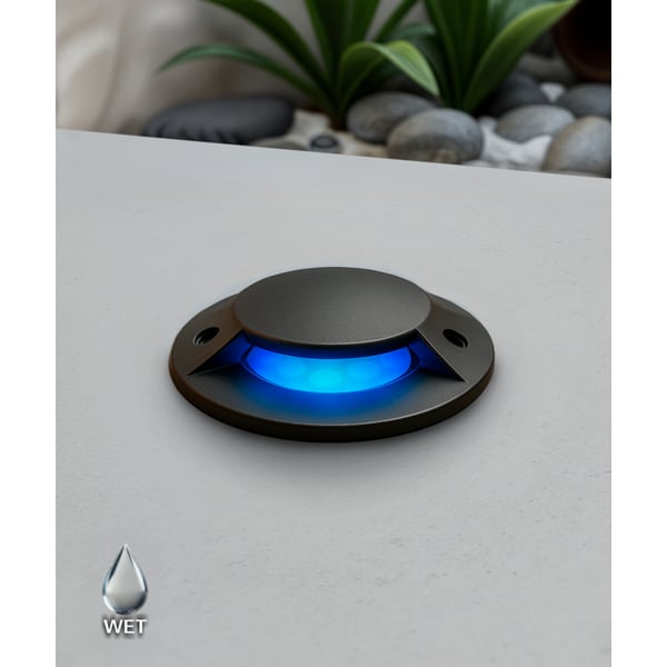 5-Inch In-Ground RGB Color-Changing LED Well Light
