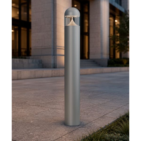 42-Inch Domed Commercial LED Bollard Light